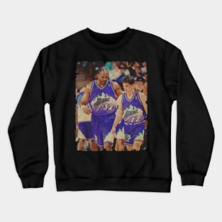 John Stockton and Karl Malone - One of The Most Notorious Duos Crewneck Sweatshirt